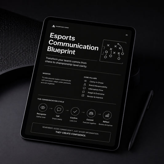 Esports Communication Blueprint